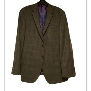 Mens English Laundry Plaid Jacket Size:M(40)